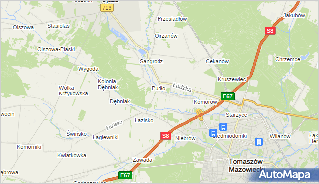 mapa Zaborów Drugi, Zaborów Drugi na mapie Targeo