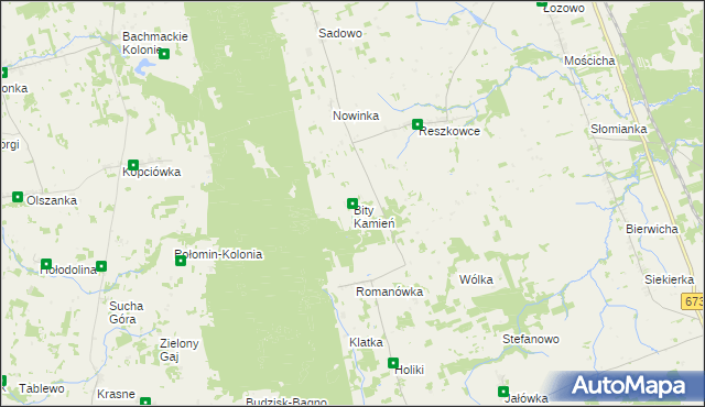 mapa Bity Kamień, Bity Kamień na mapie Targeo