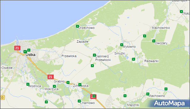 mapa Dalimierz Przewłocki, Dalimierz Przewłocki na mapie Targeo