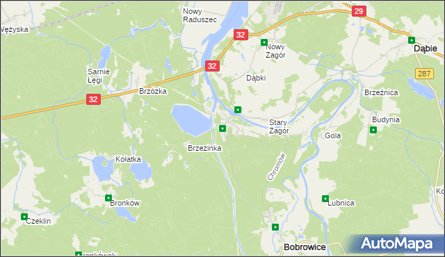 mapa Dychów, Dychów na mapie Targeo