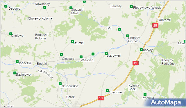 mapa Hawryłki, Hawryłki na mapie Targeo