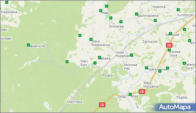 mapa Jałówka gmina Sokółka, Jałówka gmina Sokółka na mapie Targeo