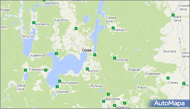 mapa Jaszczerz, Jaszczerz na mapie Targeo