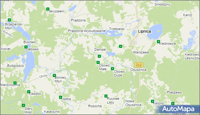 mapa Klewiska, Klewiska na mapie Targeo