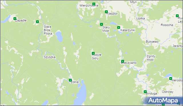 mapa Kobyle Góry, Kobyle Góry na mapie Targeo