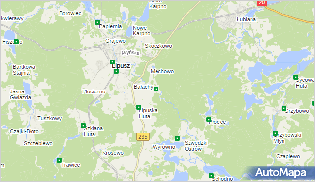 mapa Krugliniec, Krugliniec na mapie Targeo