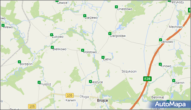 mapa Mołstówko, Mołstówko na mapie Targeo