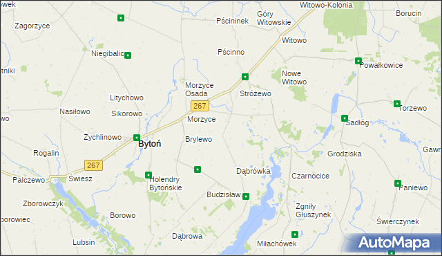 mapa Morzyce Kolonia, Morzyce Kolonia na mapie Targeo