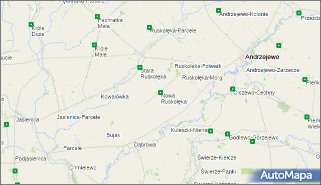 mapa Nowa Ruskołęka, Nowa Ruskołęka na mapie Targeo