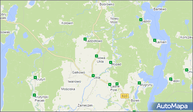 mapa Nowa Ukta, Nowa Ukta na mapie Targeo