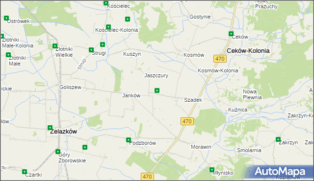 mapa Przedzeń, Przedzeń na mapie Targeo