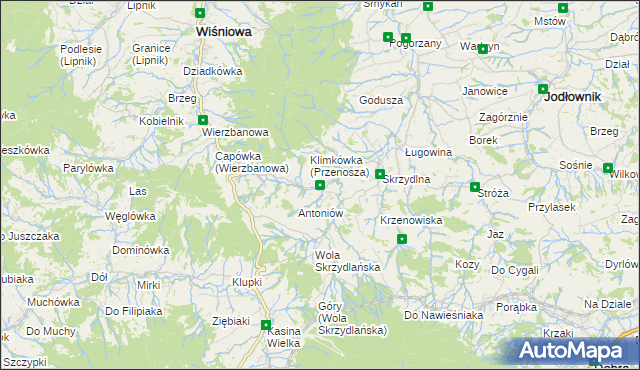 mapa Przenosza, Przenosza na mapie Targeo