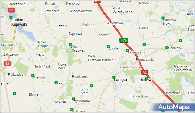 mapa Rajmundów, Rajmundów na mapie Targeo