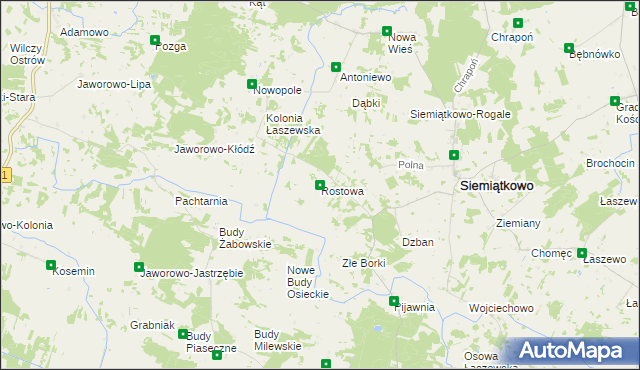 mapa Rostowa, Rostowa na mapie Targeo