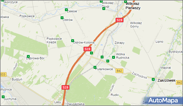 mapa Rudnik-Kolonia, Rudnik-Kolonia na mapie Targeo