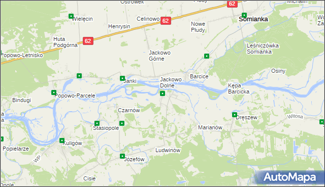 mapa Ślężany, Ślężany na mapie Targeo