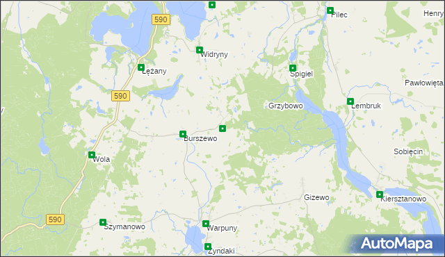 mapa Śpiglówka, Śpiglówka na mapie Targeo