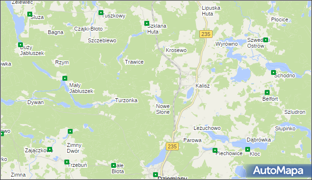 mapa Stare Słone, Stare Słone na mapie Targeo