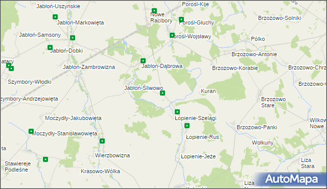 mapa Stokowisko, Stokowisko na mapie Targeo