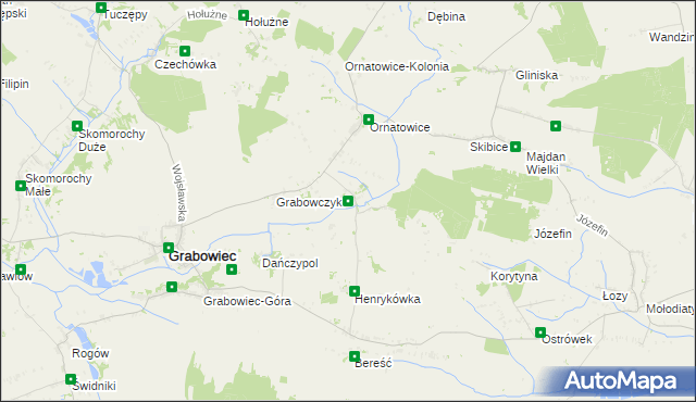 mapa Szystowice, Szystowice na mapie Targeo