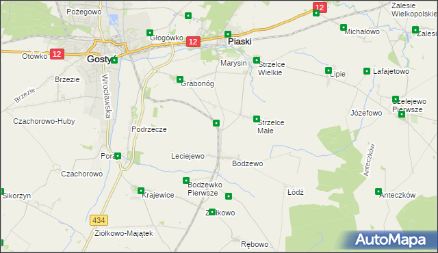 mapa Taniecznica, Taniecznica na mapie Targeo