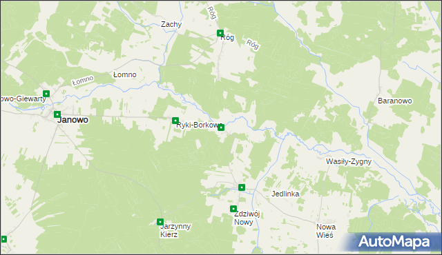 mapa Wólka Zdziwójska, Wólka Zdziwójska na mapie Targeo