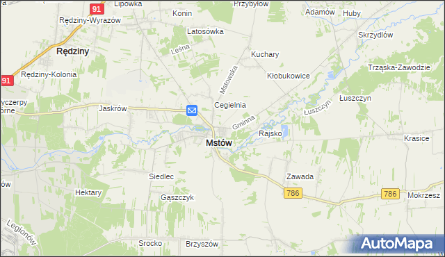 mapa Wancerzów, Wancerzów na mapie Targeo