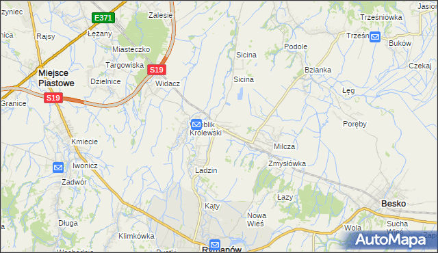 mapa Wróblik Szlachecki, Wróblik Szlachecki na mapie Targeo