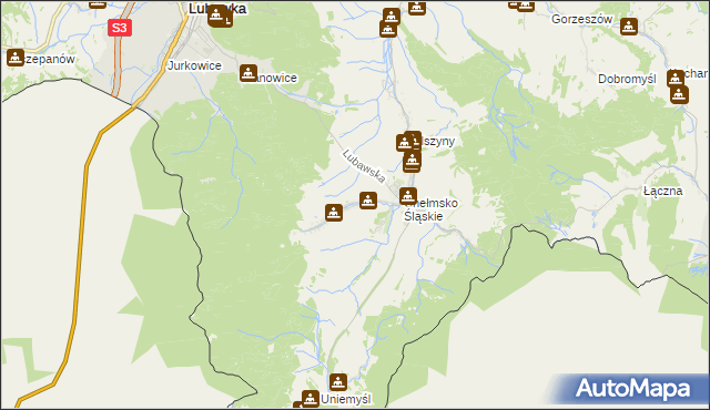 mapa Błażejów, Błażejów na mapie Targeo