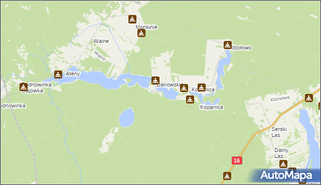 mapa Busznica, Busznica na mapie Targeo