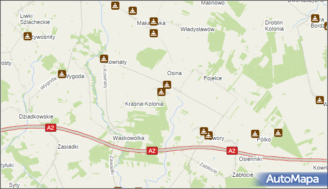 mapa Cełujki, Cełujki na mapie Targeo