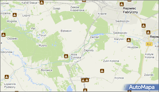 mapa Czechów Kąt, Czechów Kąt na mapie Targeo