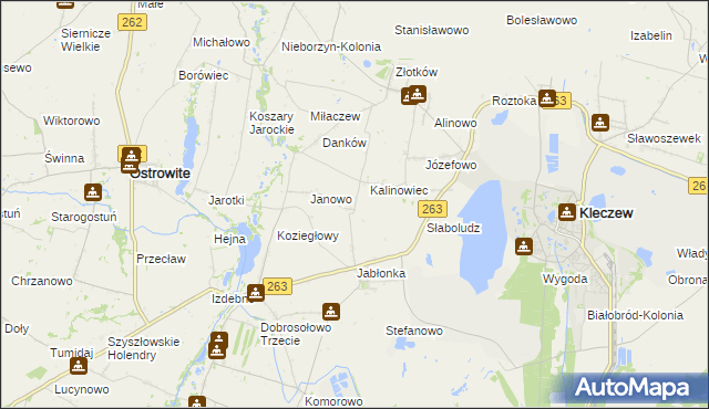 mapa Danków A, Danków A na mapie Targeo