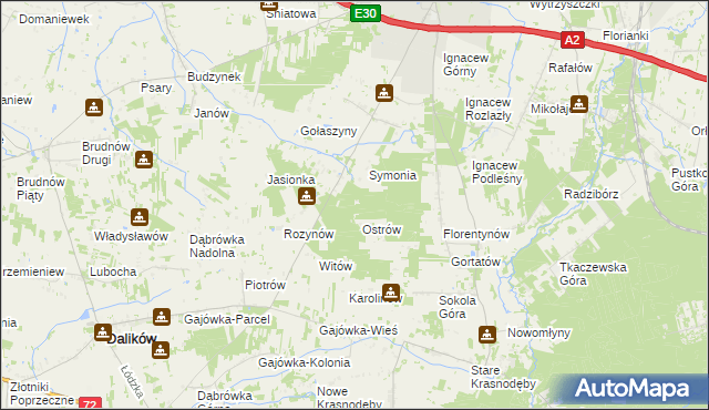 mapa Eufemia, Eufemia na mapie Targeo