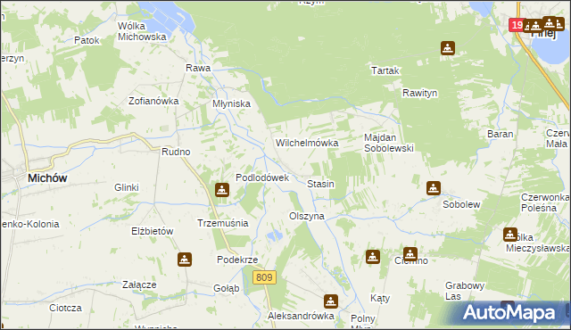 mapa Gawłówka, Gawłówka na mapie Targeo