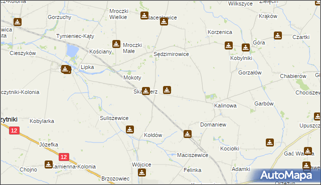 mapa Golków, Golków na mapie Targeo