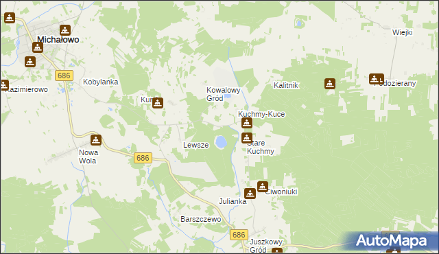 mapa Gorbacze, Gorbacze na mapie Targeo