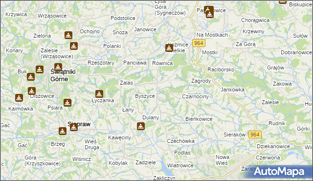 mapa Gorzków gmina Wieliczka, Gorzków gmina Wieliczka na mapie Targeo