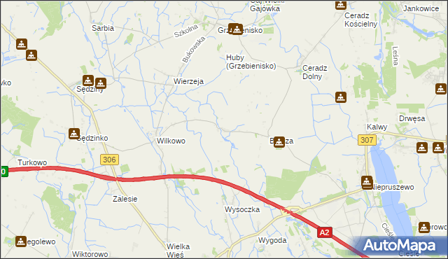 mapa Grodziszczko, Grodziszczko na mapie Targeo