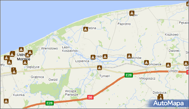 mapa Kładno, Kładno na mapie Targeo