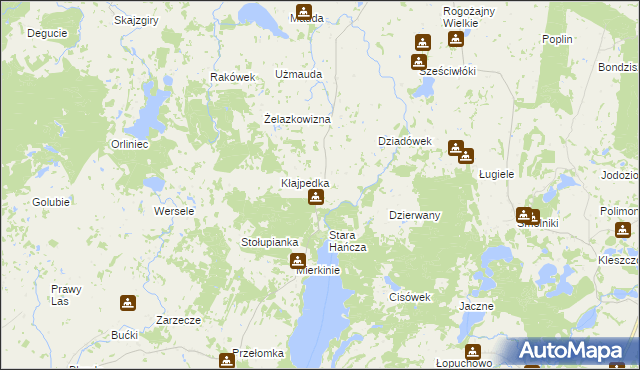 mapa Kłajpeda, Kłajpeda na mapie Targeo