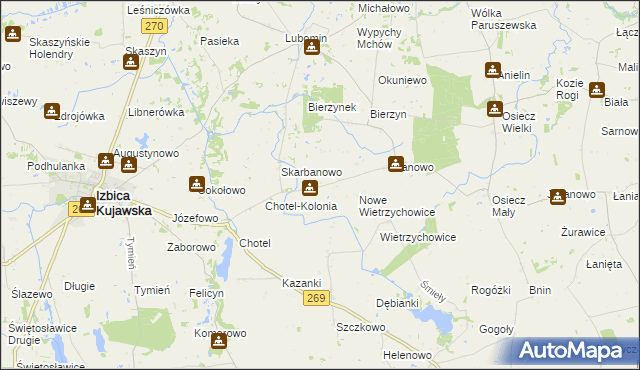 mapa Obałki, Obałki na mapie Targeo