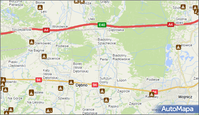 mapa Perła, Perła na mapie Targeo