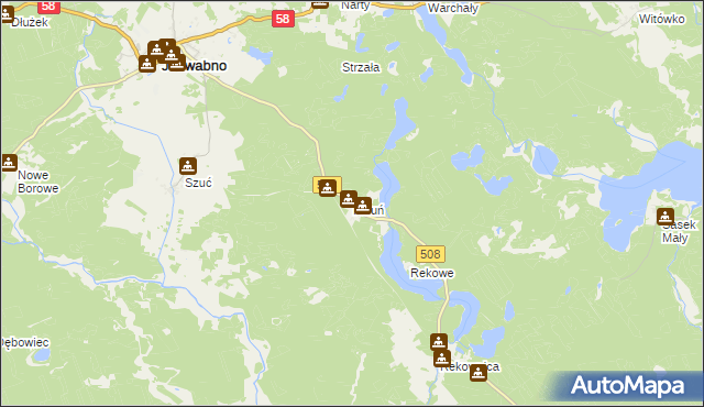 mapa Piduń, Piduń na mapie Targeo