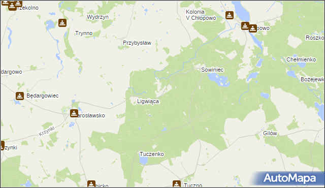 mapa Pluskocin gmina Krzęcin, Pluskocin gmina Krzęcin na mapie Targeo