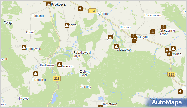 mapa Połchówko, Połchówko na mapie Targeo