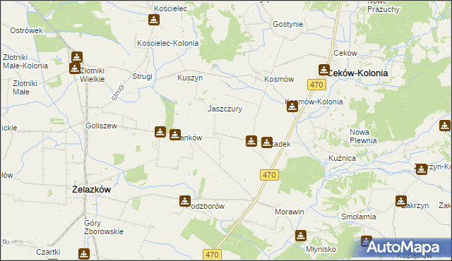 mapa Przedzeń, Przedzeń na mapie Targeo