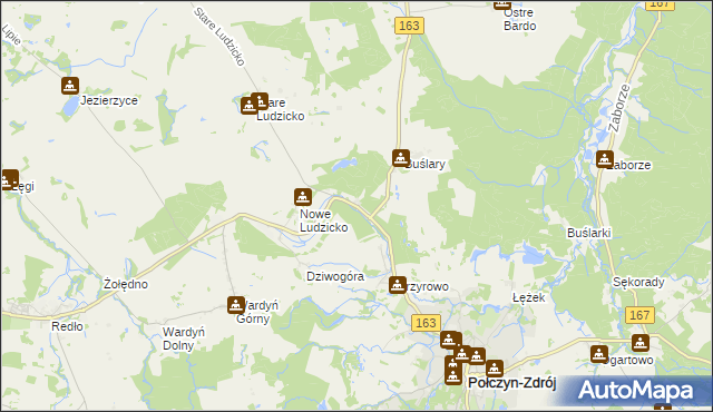 mapa Przyrówko, Przyrówko na mapie Targeo