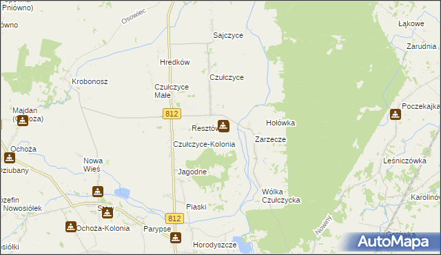 mapa Przysiółek, Przysiółek na mapie Targeo