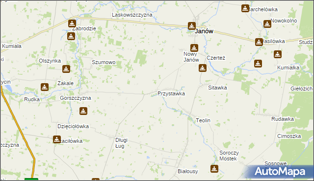 mapa Przystawka, Przystawka na mapie Targeo